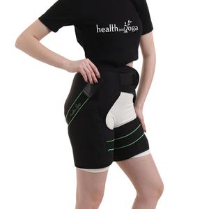 HealthAndYoga Extra Padded Hip Protection Belt-Pioneering Design Binder Support Brace to Reduce Falls, Hip Fracture, Injury-Rehab Aid for Post-Surgery Recovery-Free Size, Unisex (Both Sides)