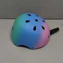 Kids Bike Helmet, Adjustable and Multi-Sport, from Toddler to Youth, 3 Sizes (Small: 18.9" - 21.3", Pink, Blue, Green)