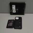 Vinich for iPhone 16 Pro Max Wallet Case with Card Holder, RFID Blocking Credit Slots Kickstand Shockproof Phone Cover Fit for iPhone 16 Pro Max 6.9" Black