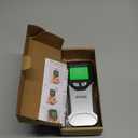 Stud Finder Wall Scanner - 5 in 1 Stud Finder Tool w/Smart Chip and HD LCD Display, Stud Detector Beam Finders for the Center and Edge of Wood AC Wire Metal Studs Joist Pipe (‎Silver Plate)