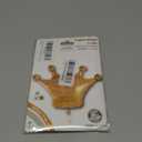 36" King Crown Glitter Holographic Foil Balloon
 2 pieces