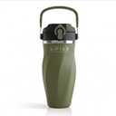 Sipter Best Shaker Bottle for Protein Mixes – Double Wall Stainless Steel, For Shakes, Water, Smoothies, Cocktails Leak-Proof, 26oz, Copper-Insulated Blender Cup, BPA-Free No Mixing Tools (iron sage)