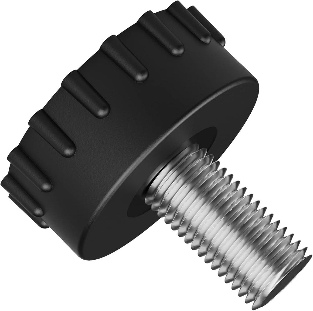 [24 Pack] 5/16-18 Stainless Steel Furniture Leveling Feet Adjustable Screw-in Threaded Glides Furniture Levelers Only Suitable for Furniture Feet with 5/16" Screw Hole