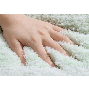 Bathroom Rug Set 2 Piece, Soft Absorbent Microfiber Bath Mats and U-Shaped Contour Toilet Rug