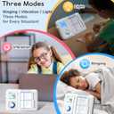 3-in-1 Visual Timer & ADHD Tool for Kids|Adults, Task Timer with Chore Chart Board, Visual Schedule for Kids with Autism, Daily Checklist for Home, School, Classroom, Desk