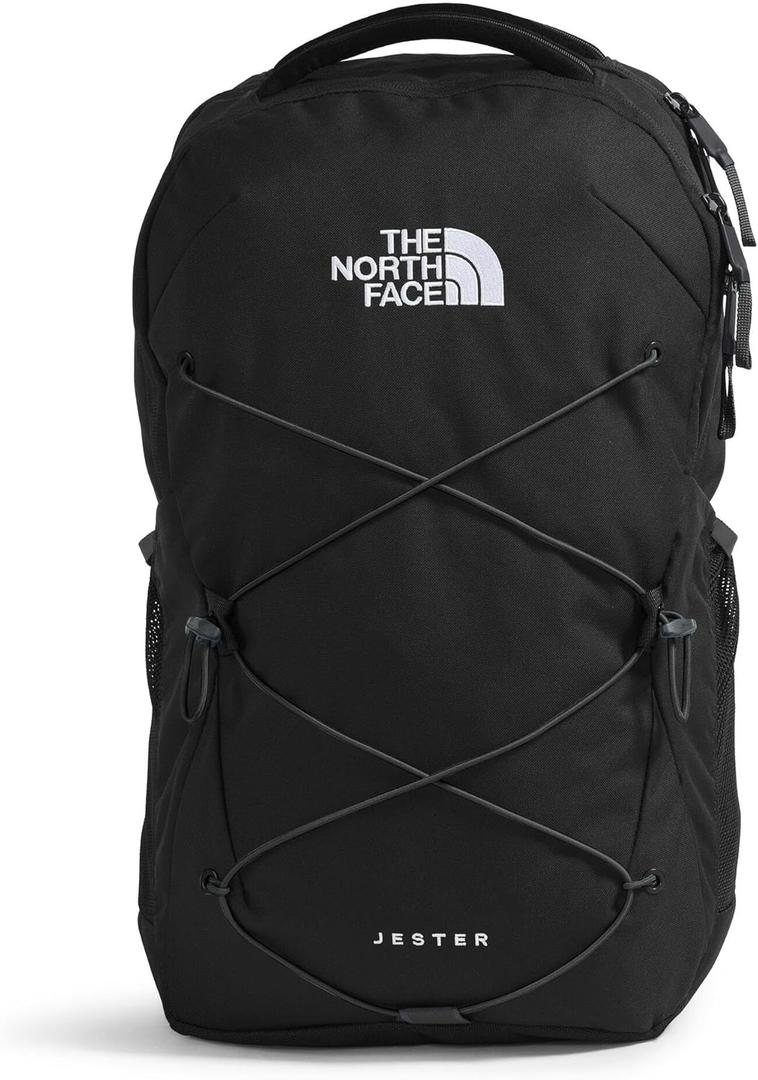 The North Face Jester Everyday Laptop Backpack - Commuter Daypack, Water Repellent, Laptop Sleeve, TNF Black-NPF, One Size