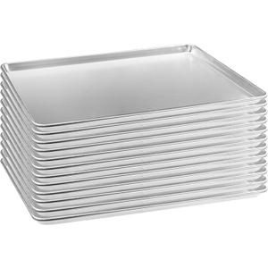 HARDURA Aluminum Baking Sheet Pan 18”L X 26”W X 1”H Cookie Sheet, 12Packs, For Oven in Bakery & Restaurant, Kitchen