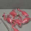 6 Pack Flamingo Christmas Decorations Yard Outside Waterproof Pink Plastic Reindeer Flamingo Stake for Christmas Lawn Garden Outdoor Sign Xmas Gifts for Women Mom