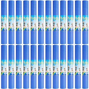 Funtery 3 mm Thin Yoga Mats Bulk, 68 x 24 Inches Lightweight PVC Exercise Mats Non Slip Workout Fitness Pads for Yoga Pilates Stretching Classes Gym Home Studio