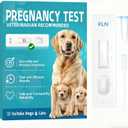 At-Home Dog Pregnancy Test Kit | 15-Minute Accurate Results | Easy Pregnancy Test Strips for Dogs & Cats | Safe Early Detection, Exp Date 7-30-27