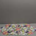 AMARED Spring Daisy Table Runners Embroidered Flowery Table Linen for Home Decoration 13 X 34 Inch