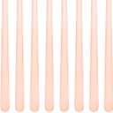 8 Pack 10 Inch Pink Champagne Taper Candles Long Burning Time Dripless Candles for Dinner Home Decor Wedding Parties and Celebrations