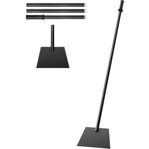 Bodkar Snow Shovel ice Scraper with Detachable Extension Pole, Adjustable 28.5–61in Handle, Large Blade for Snow & Ice Removal, AntiSlip Grip, MultiPurpose Outdoor & Survival Tool