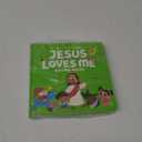 Jesus Loves Me Christian Sound Books for Kids - 6 Bible Songs - Christening, Baptism Gifts for Boys and Girls - Religious Toys, Interactive Music Books for Toddlers - Baby Dedication