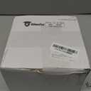 Gisafai 4'' Dryer Vent Cover Outside Walls External Extractor Fan Exhaust Vent Cap Stainless Steel Hood Cushioned Non Return Flap with Sealing Gasket Grille Screen(Silver)