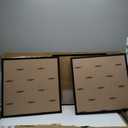 Pack Of 3, 21x21 Black Picture Frame for Puzzles Posters Photos or Artwork 