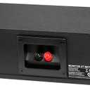 Polk Monitor XT35 Slim Center Channel Speaker - Hi-Res Audio Certified, Dolby Atmos & DTS:X Compatible, 1" Terylene Tweeter & Four 3" Dynamically Balanced Woofers, Wall-Mountable, Midnight Black
