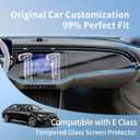 HD for 2024-2026 Mercedes-Benz E350 E450 AMG E53 MBUX Superscreen Protector