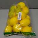 10pcs Artificial Lemons Simulation Lifelike Lemons Fake Fruit for Home Kitchen Wedding Party Decoration Photography (Big Size, Yellow)