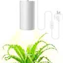 STERREN Pendant Grow Lights,30W Full Spectrum Plant Light with On/Off Switch, Auto Timer White Plug in Hanging Lights for Indoor Plants with 21 FT Height Adjustable Power Cord