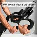 WELSTIK Rubber Grip Tape, Ultra Strong Waterproof Anti Slip Tape with Textured Adhesive for DIY Tools & Gadgets (Black, 6In x 16.4Ft)