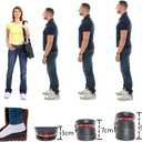 Height Increase Insoles Air Taller Cushion Shoes Insoles 4-Layer Heel Insert for Men