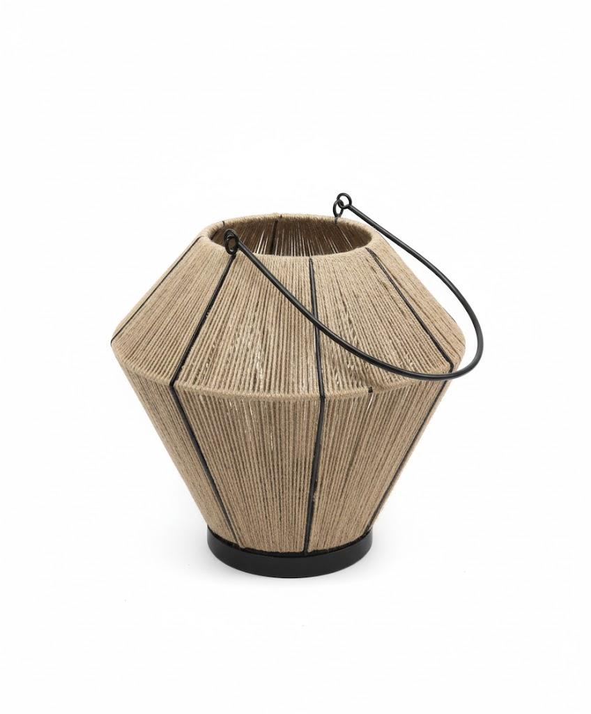 Rechargeable Rattan Lantern