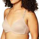 Warner's Women's No Side Effects Underarm-Smoothing Comfort Wireless Lightly Lined T-Shirt Bra 1056 (34C)