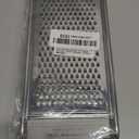 Reiss Stainless-Steel Vegetable Grater | Finely Grated Pieces, Dishwasher Safe, Easy to Store Horizontal Shredder, For Potatoes, Chocolate, Cheese, Vegetables, and More