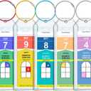 Cruise Luggage Tag Holder for Royal Caribbean & Celebrity 5 Pack, Cruise Ship Essentials 2025 Waterproof, Cruise Must Haves Durable