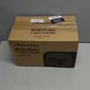 MUELLER HOME Retro Toaster 2 Slice, 7 Browning Levels, 3 Functions (Reheat, Defrost, Cancel), Stainless Steel Features, Removable Crumb Tray, Under Base Cord Storage, Black