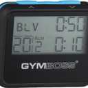 Gymboss Interval Timer and Stopwatch - Black/Blue SOFTCOAT