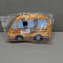 Kid's Insulated School Bus-Shaped Lunch Box w Strap- Keeps Food Hot or Cold For Hours- Reusable Bag Fits Ice Packs, Bento Containers, Thermoses Easily- Make Back to School Lunches Fun for Boys & Girls