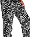 Waitfairy Sweatpants Women - High Waist Joggers Baggy | Workout Sweatpants Women Casual, Lightweight Lounge Pants, Baggy Jogger with Pockets (Black, S)