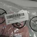 FOMOYUU Newborn Baby Girl Romper Fall Long Sleeve Square Neck Smocked Flower Print Clothes Outfit with Headband (Pink)