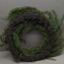 36" Christmas Wreath Artificial Large Wreath Christmas Decoration for Front Door Real Touch Artificial Green Decoration for Xmas Winter Farmhouse Home Decor(Cedar)