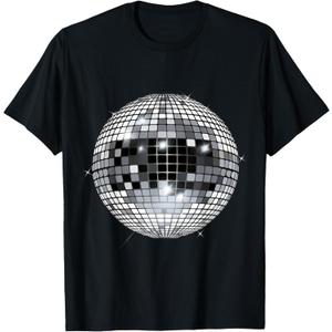 Disco Ball Vintage Retro House discoball cool party T-Shirt S