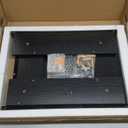 14'' * 18'' Recessed Medicine Cabinet Wall Niche Wood, 2-Tier Bathroom Niche Insert for Drywall, in Wall Shelf Medicine Cabinets Replacement, for Living Room, Bathroom Storage, Black