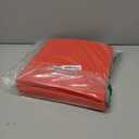 Fabric storage bins Cubes, Fabric Cube Organizer with Handle, Foldable Cube Bins for Cloth or Accessary Storage, 11x11x11, Set of 3, (Red)