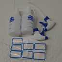 Airbee Plastic Spray Bottles 2 Pack 16 Oz for Cleaning Solutions, Essential Oils, Hair, Planting, Bleach, Professional Empty Spraying Bottle, Mist Water Sprayer with Adjustable Nozzle and Measurements