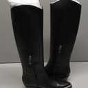 Franco Sarto Women's Billie Knee High Fashion Cowboy Boot (6, Black)