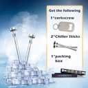 Beer Chiller Sticks for Bottles, Christmas Gifts for Him Husband Dad, Anniversary Birthday Ideas, Beer Accessories Gifts for Boyfriend, Stainless Steel Cooling Chillers, Mens Stocking Stuffers