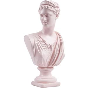 Didiseaon Resin Bust Statue Decor and Office Decoration Sculpture Unique Tabletop Ornament for Housewarming Stylish Art Accent for Space
