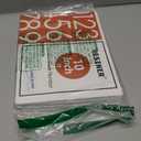 10 Inch House Numbers For Outside Modern gold,Metal house Numbers for Outside Large Floating, Large Address Numbers for House Outdoor Floating Flush Mount Aluminum Home Address Numbers 0