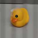 Happy Trees Duck Bath Toy Large Bath Duck Squeak Rubber Duck Baby Shower, 7 Inches