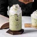 Drinking Glasses with Bamboo Lids and Glass Straw 2PCS Set, 16oz Glass Cups with Lids and Straws, Beer, Iced Coffee Glasses, Soda, Gift 1 Cleaning Brushes