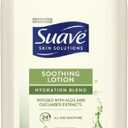 Suave Skin Solutions Body Lotion, Soothing with Aloe, 32 oz