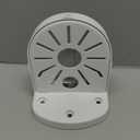 compcctv Security Camera Mount Bracket, Aluminum Indoor Outdoor Wall Mount Bracket L-Type Bracket for CCTV Security Dome IP Camera Mounting Dome Security Camera Junction Box Mount Bracket Universal