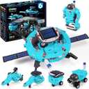 STEM Toys for Kids Ages 813, Christmas Birthday Gifts for 8 9 10 11 12 13 14 Year Old Teen Boys Girls, 6in1 Solar Robot Educational Science Building Experiment Kits