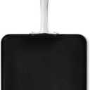 All-Clad HA1 Hard Anodized Nonstick Griddle 11x11 Inch Oven Broiler Safe 500F, Lid Safe 350F Pots and Pans, Cookware Black